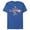 Royal Blue, variant on Men's Lilo & Stitch Tropical American Flag  Graphic Tee Royal Blue Medium