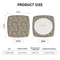 thumbnail image 6 of Uemuo Flower Rose Pattern Waterproof Square Couch Cushion Covers, Magic Sofa Covers Washable, Stretch Sofa Seat Cushion Slipcovers, 6 of 9