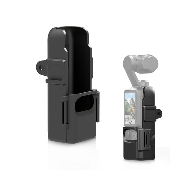 For DJI OSMO Pocket 3 QKOO Protection Frame Expansion Adapter Bracket (Black)