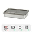 thumbnail image 4 of Harpily Closure Bags 304 Stainless Quick Japanese Fresh Keeping Box Dumplings Box With Lid Sealed Refrigerator Storage Lunch Box Box, 4 of 4
