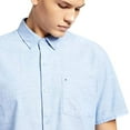 thumbnail image 3 of Hurley One and Only SS Button Down Shirt - Blue Ox - L, 3 of 4