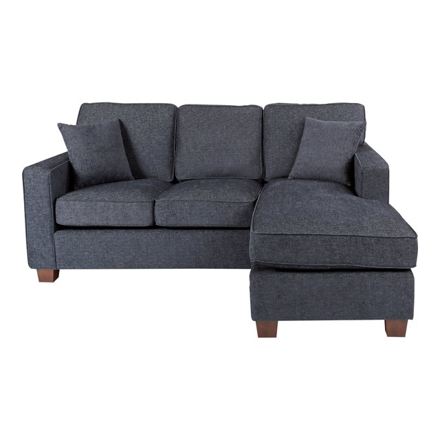 AveSix Russell - Canapé Sectionnel - Accoudoirs - polyester - Bleu