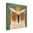 thumbnail image 2 of Trademark Fine Art 'White Owl with Crown' Canvas Art by Ryan Fowler, 2 of 3