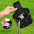 thumbnail image 4 of Haosy Luxury Gold Stars Dot Golf Mallet Putter Cover Strong Magnetic Leather Golf Club Headcover Closure, 4 of 7