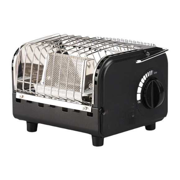 Calentador de calefacción de mini cassette calentador de calentamiento para oficinas cabinas de viaje negro