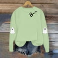thumbnail image 5 of Jsaierl Womens Halloween Sweatshirts Spooky Pumpkin Ghost Graphic Sweatshirt Soft Crewneck T-shirt Long Sleeve Holiday Pullover Tops Halloween Party Supplies, 5 of 8