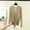#248-Beige, variant on TaTaai Womens Long Sleeve Cardigan V Neck Loose Fit Solid Soft Silky Open Front Kimono with Sleeveless Vest Two Piece Set for Summer Gift