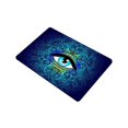 thumbnail image 2 of CADecor eye mandala Non-Slip Machine Washable Bathroom Indoor/Outdoor Doormat 23.6x15.7 inches, 2 of 3