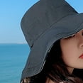 thumbnail image 4 of LJNYFDC Chapeau de Protection UV Réversible à Grand Bord Chapeau Léger Pliable Protection UV Visière de Plage pour Femmes Camping, 4 of 7