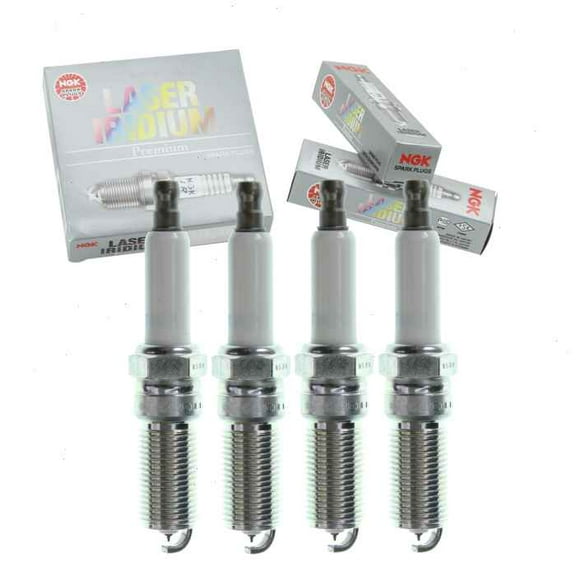 4 pc NGK Laser Iridium Spark Plugs compatible with Chevrolet Orlando 2.4L L4 2012-2014