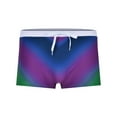 thumbnail image 5 of Lycaql Speedo Swimsuit Men Men's Quick Drying Sports Shorts Men's Plus Size Loose Gradient Beach Pants Slip Embarrassing Swim Trunks(Green,XL), 5 of 6