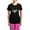 With Pink Pant, variant on CafePress - Speckled Dachshund Dog Women's Dark Pajamas - Women's Short Sleeve Print T-Shirt and Pants Dark Cotton Pajama Set