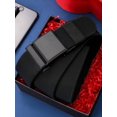 thumbnail image 5 of Catelles Nylon Black Belt, Alloy Buckle, Wear-Resistant, Suitable For Security Inspection Scenarios, Outdoor Sports And Leisure, Gift box&nbsp; Length 120cm, 5 of 9