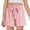 A01-Pink, variant on yoeyez Girls Athletic Shorts Size 14-16 T,Girl's Ruffle High Waist Stretch Shorts Tie Front Wide Leg Short Pants Lounge Loose Yoga Pant for 7-8 Years