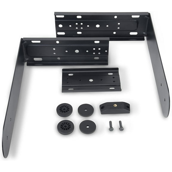 QSC K122NA Powder Coated Steel Yoke Mount Black