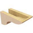 thumbnail image 5 of 4"W x 8"D x 4"H Wide Carmel Rough Cedar Woodgrain TimberThane Corbel, Primed Tan, 5 of 6