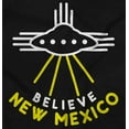 thumbnail image 2 of Roswell New Mexico Believe UFO Aliens Womens Fitted Plus Size Graphic Tee Brisco Brands 2X, 2 of 5