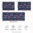 thumbnail image 4 of Haosy Satin Pillowcase for Hair and Skin Standard Cooling Silk Pillow Case with Envelope Closure Monster Trucks in Space 20"x26", 4 of 9