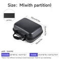 thumbnail image 3 of facefd Fishing Reel Protective Case Bag Soft Shockproof Sponge Filler Case for Fishing Reels Storage Use, 3 of 8