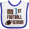 thumbnail image 3 of Inktastic My First Football Season Boys or Girls Baby Bib, 3 of 4