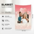 thumbnail image 6 of Personalised Blanket, Custom Blanket, Personalised Photo Blanket,Customized Flannel Blankets for Father, Mom, Lover, Kids, Friends, Pet, Birthday, Christmas - Personalised Gifts for Women Men., 6 of 6