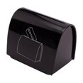 thumbnail image 5 of Serenable Blade Disposal Case Metal Organizer, Black Storagement Blade Storage Box Recycling Bin for Pet Grooming Shop Hotel, 5 of 10