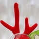 thumbnail image 2 of Pinzas para el cabello con astas navideñas, lindos y exquisitos pasadores para el cabello de reno de felpa para fiestas navideñas, fiestas de cumpleaños, cosplay, 17# PVC Santa Red Antlers, 2 of 5