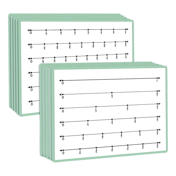 kowaku 10x Fraction Manipulatives Flash Cards for Students Homeschool 4TH-8TH Grade