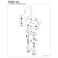thumbnail image 3 of Kingston Brass FB8491DL Concord Double-Handle 4" Centerset High-Arc Bar Faucet, Polished Chrome, 3 of 4