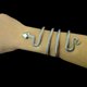 thumbnail image 3 of Brazalete Abierto de Forma Serpiente Sunnimix Brazalete de cuña de serpiente anhelada, 3 of 8
