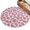 Blush, Dusty Rose, variant on 2x3ft Area Rug,Summer Tropical Pink Monstera Washable Large Rugs Soft Non-Slip Floor Rug Palm Leaves Pattern Non-Shedding Indoor Carpets for Living Room Bedroom Home Office Nursery