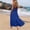 Blue, variant on FengLS Dresses for Women Spring Summer Spaghetti Strap Sundresses Fashion Backless Beach Maxi Dresses Pleated Wide Swing Long Dresses