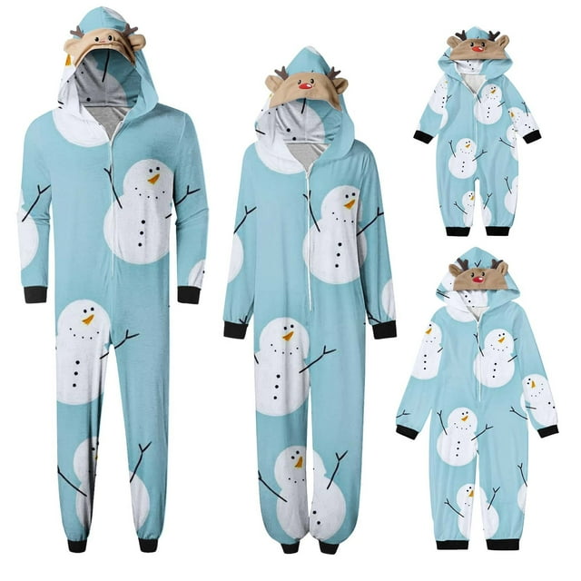 RKSTN Pyjamas de Noël pour la Famille Mode Sapin de Noël, Combinaison à Manches Longues Imprimée Orignal Grenouillère Pyjamas Famille Parent-Enfant, Ensembles Assortis de Pyjamas de Noël (Papa)