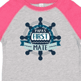thumbnail image 4 of Inktastic Papa's First Mate Boys or Girls Toddler T-Shirt, 4 of 5
