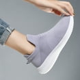 thumbnail image 2 of Womens Walking Shoes Sock Sneakers Daily Shoes Slip-on Lightweight Comfortable Breathable, 2 of 7