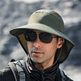 thumbnail image 2 of Fishing Hat Wide Brim Breathable Mesh UV Protection Summer Outdoor Climbing Hiking Sun Hat Men Accessories, 2 of 7