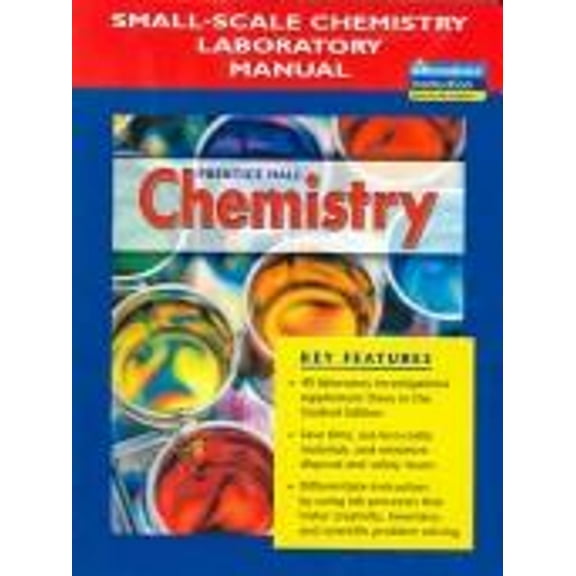 Pre-Owned Chemistry Small Scale Labe Manual Student Edition (Paperback) 0131903608 9780131903609