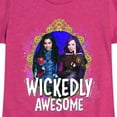 thumbnail image 3 of Descendants - Wickedly Awesome - Toddler And Youth Girls Short Sleeve Graphic T-Shirt, 3 of 5