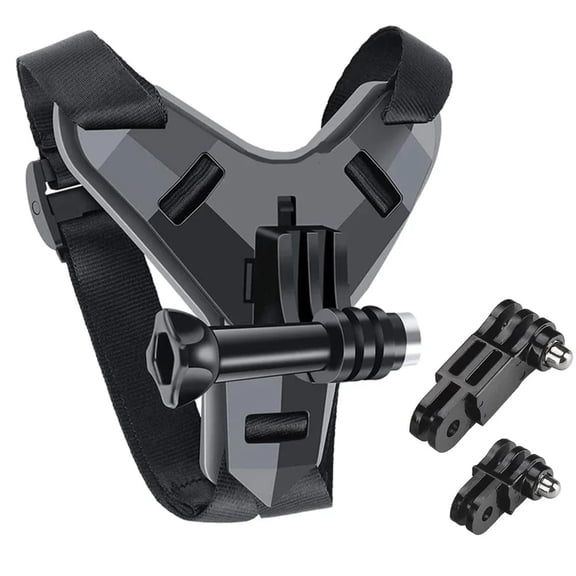 Motorcycle Helmet Chin Strap Mount Holder For Gopro Hero 12 11 10 9 8 7 6 5 4 3 Yi Action Sports Camera Mount Holder Accessories