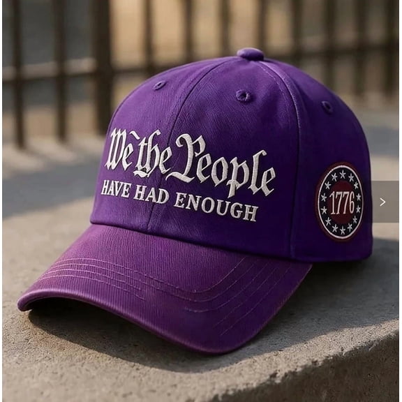 We The People Hat Have Had Enough Baseball Cap Vintage 250th Anniversary USA Hat Patriotic Baseball Cap for 2026 American Independence Gift
