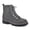 Charcoal/Sudette, variant on White Mountain Womens Great Lace Up Ankle Combat & Lace-up Boots