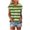 Multicolor, variant on Uaswgudfs Women's Summer Tops 2025 Striped Color Block Short Sleeve T-Shirts Crewneck Casual Loose Basic Tee Blouses