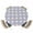 Purple, variant on Blue Lattice on Rustic Burlap Fitted Round Tablecloths Elastic Edged Table Covers 36"-44",Classic Checker Sweet Heart Waterproof Dining Room Table Cloth for Kitchen Holiday Party Tables Decor