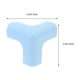 thumbnail image 3 of Protector de esquinas para muebles, cubierta de silicona para muebles, 8 Uds., 3 of 5