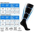 thumbnail image 6 of Compression Socks for Women and Men Support Graduated 15-20 mmHg Medias De Compresion Mujer, 6 of 7