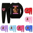thumbnail image 2 of Conjuntos de ropa para niños M3GAN DANCE, ropa de dormir para niños, pijamas de Navidad, traje deportivo de dibujos animados para bebés, 2 of 4