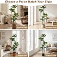 thumbnail image 4 of Easy4Home 5.3FT Artificial Plant Fake Ficus Tree Potted Indoor Faux Floor Plant for Home Office Decor, 4 of 8