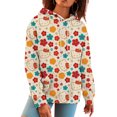 thumbnail image 1 of Sudadera con capucha con estampado de dibujos animados de Hello Kitty de Sanrio, moda Y2K, nueva sudadera informal de gran tamaño estilo Harajuku para mujer, top de primavera Kawaii para mujer, 1 of 1