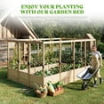 thumbnail image 3 of Jocisland 8× 12× 6 ft Wooden Raised Garden Bed for Outdoor, Deep Large Planter Box for Gardening, Vegetables, Herbs, 3 of 8