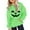 Green, variant on Mercatoo Boys Girls Hooded Sweatshirt Halloween Long Sleeve Pumpkin Print Pullover Fall Oversized Tops with Pocket